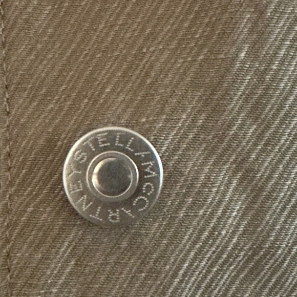 STELLA McCartney Runway Cinch Peplum Waisted Logo Buttoned Fitted Jacket Blazer - Picture 11 of 16